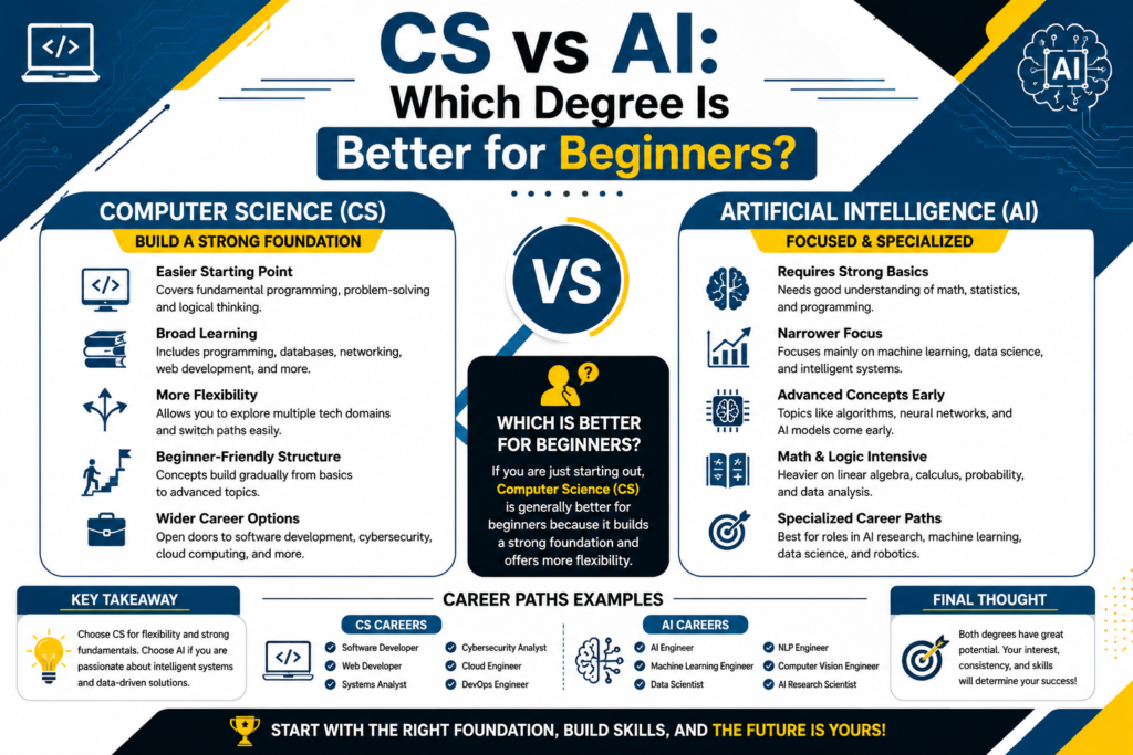 best for beginners ..which degree is best?